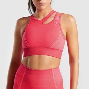 Gymshark Seamless women's sports bra size XS color coral